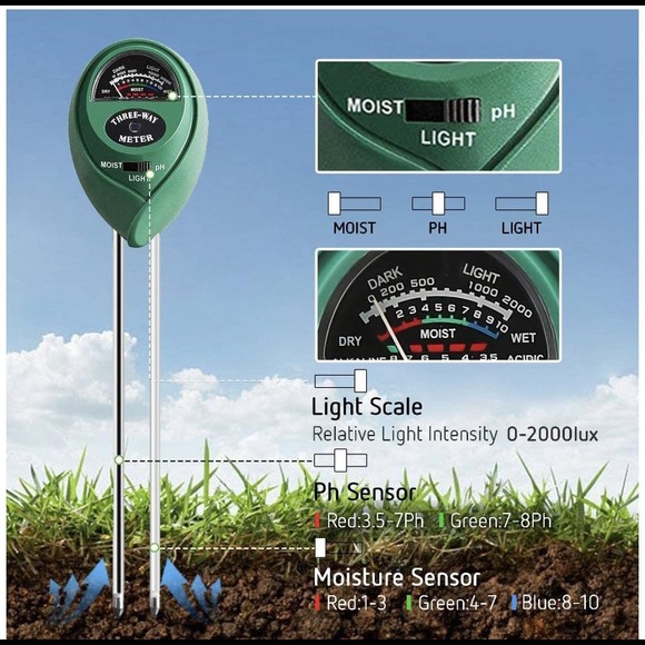 Soil pH meter for plant - Picture 1 of 2